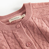 Taki - Light Merino Pointelle - Rose Parfait van MarMar Copenhagen | Kids Conceptstore Le Fanfare
