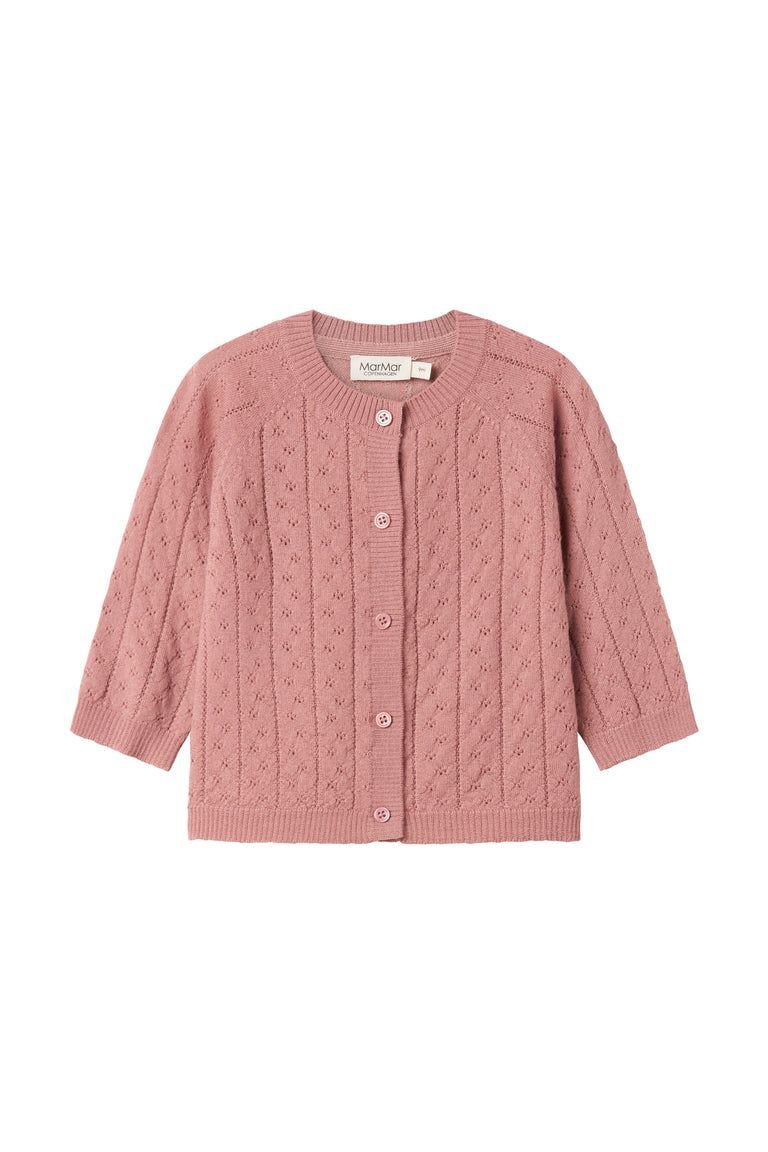 Taki - Light Merino Pointelle - Rose Parfait van MarMar Copenhagen | Kids Conceptstore Le Fanfare