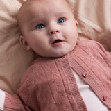 Taki - Light Merino Pointelle - Rose Parfait van MarMar Copenhagen | Kids Conceptstore Le Fanfare
