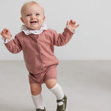 Taki - Light Merino Pointelle - Rose Parfait van MarMar Copenhagen | Kids Conceptstore Le Fanfare