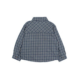 Tartan shirt - Navy van Búho | Kids Conceptstore Le Fanfare