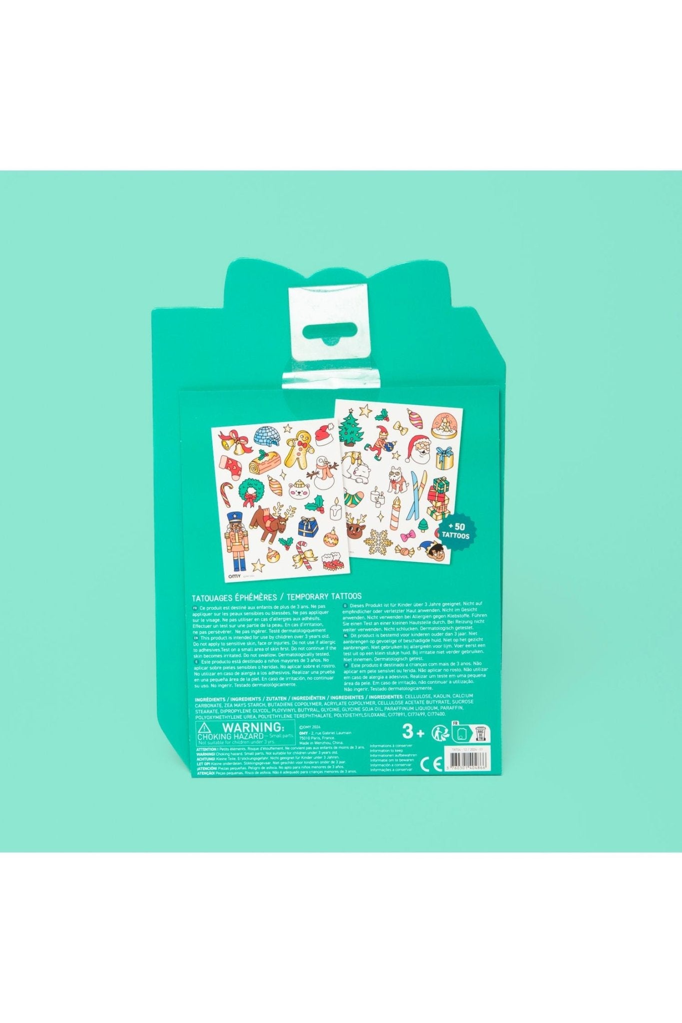 TATOO - HO HO HO van OMY | Kids Conceptstore Le Fanfare