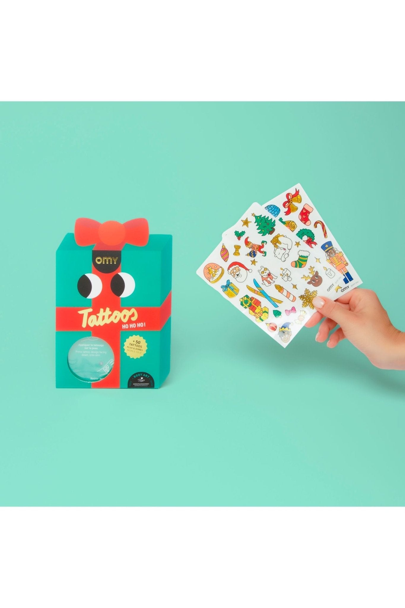 TATOO - HO HO HO van OMY | Kids Conceptstore Le Fanfare