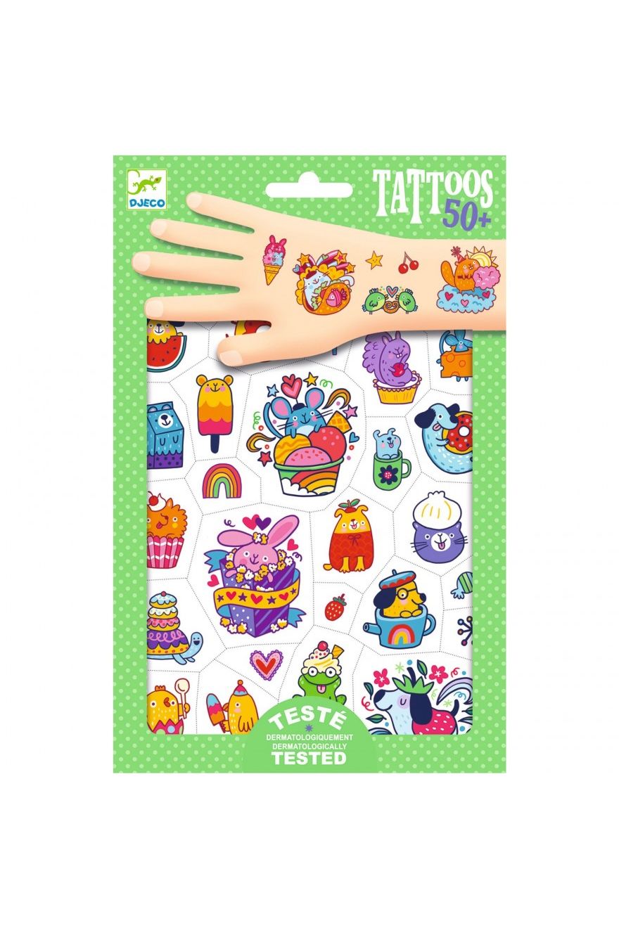 Tattoo Sweet Mimi van Djeco | Kids Conceptstore Le Fanfare