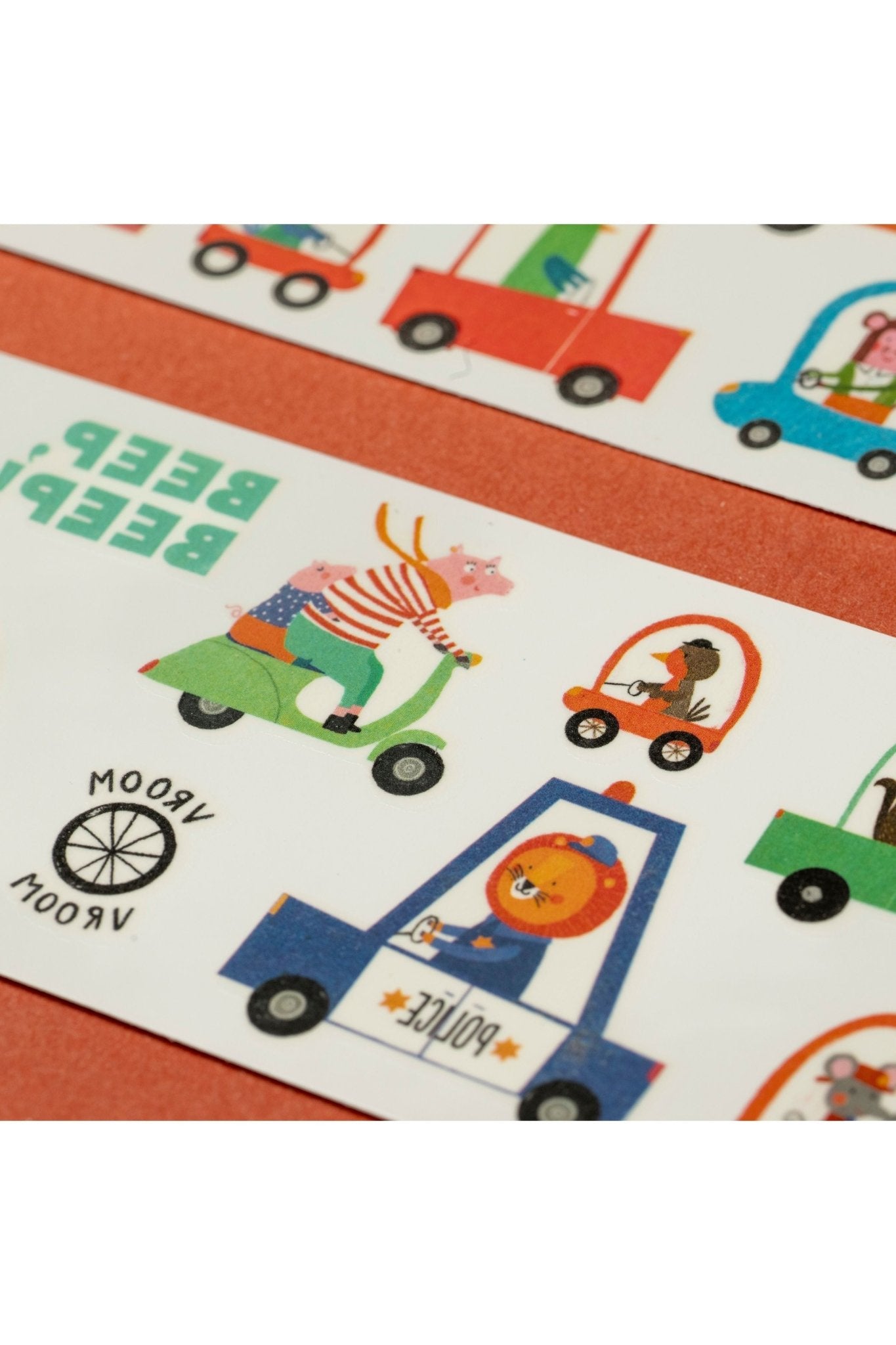 Tattoos - Beep, beep! van Londji | Kids Conceptstore Le Fanfare