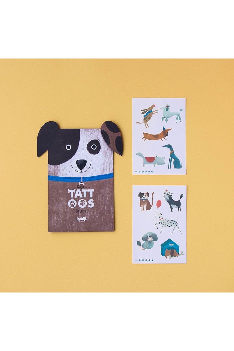 Tattoos - Dogs van Londji | Kids Conceptstore Le Fanfare