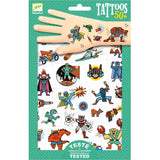 Tattoos helden versus schurken van Djeco | Kids Conceptstore Le Fanfare