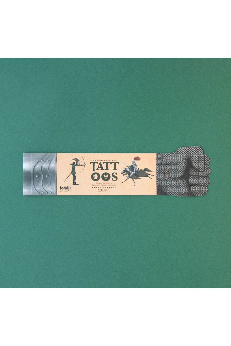 Tattoos - Medieval van Londji | Kids Conceptstore Le Fanfare