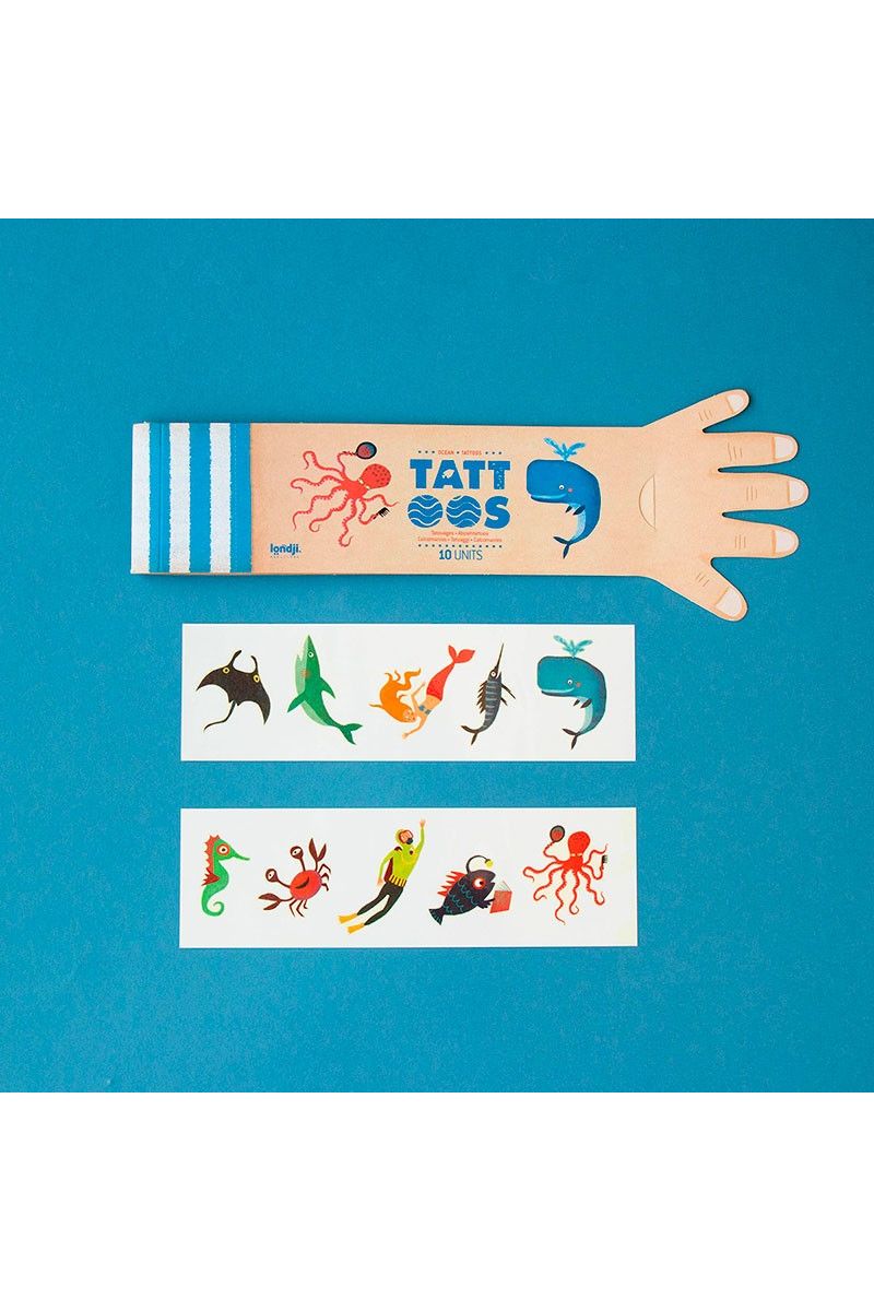 Tattoos - Ocean van Londji | Kids Conceptstore Le Fanfare