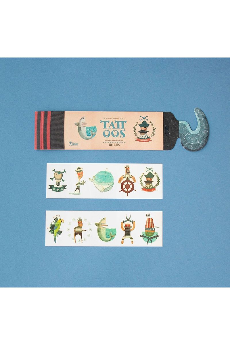Tattoos - Pirates van Londji | Kids Conceptstore Le Fanfare