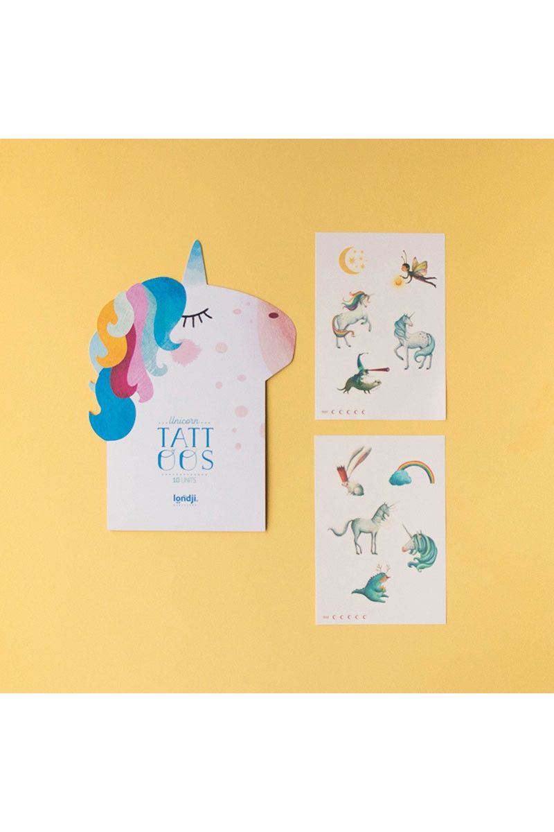 Tattoos - Unicorn van Londji | Kids Conceptstore Le Fanfare