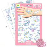 Tattoos Unicorns van Djeco | Kids Conceptstore Le Fanfare