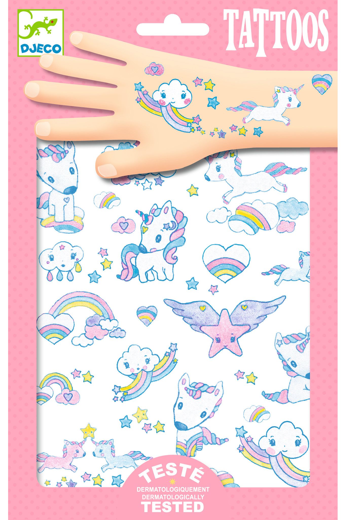 Tattoos Unicorns van Djeco | Kids Conceptstore Le Fanfare