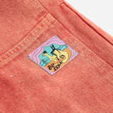 Taxi Saurus Tag twill pants - Red van Bobo Choses | Kids Conceptstore Le Fanfare