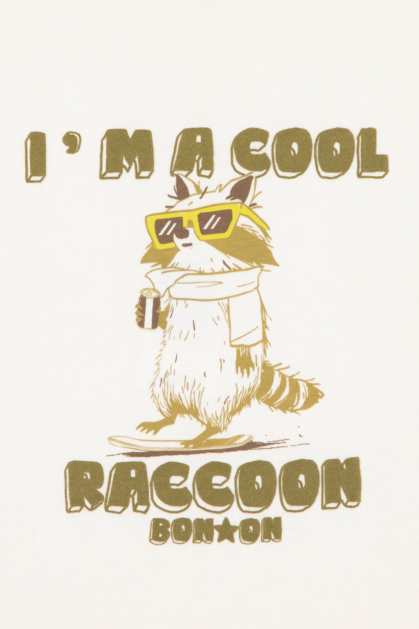 Taxo raccoon - Milk van BONTON | Kids Conceptstore Le Fanfare
