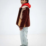 Teddy jacket - Mulberry rocket van Repose AMS | Kids Conceptstore Le Fanfare