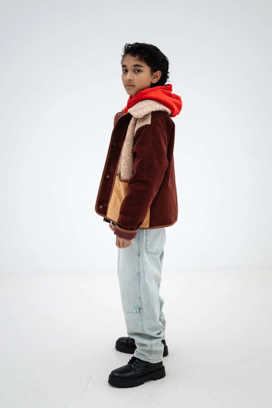 Teddy jacket - Mulberry rocket van Repose AMS | Kids Conceptstore Le Fanfare