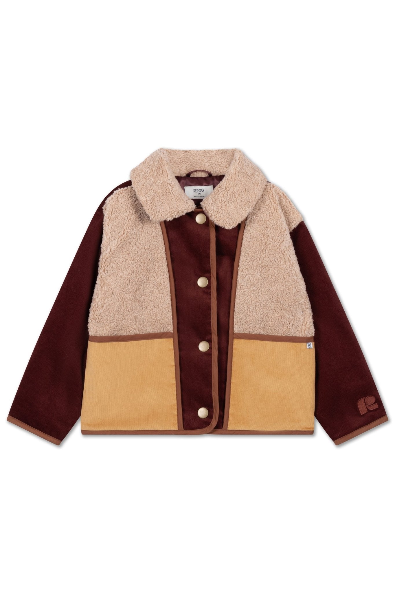 Teddy jacket - Mulberry rocket van Repose AMS | Kids Conceptstore Le Fanfare