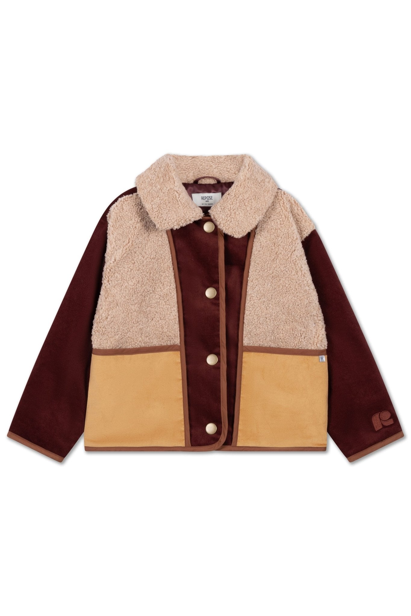 Teddy jacket - Mulberry rocket van Repose AMS | Kids Conceptstore Le Fanfare