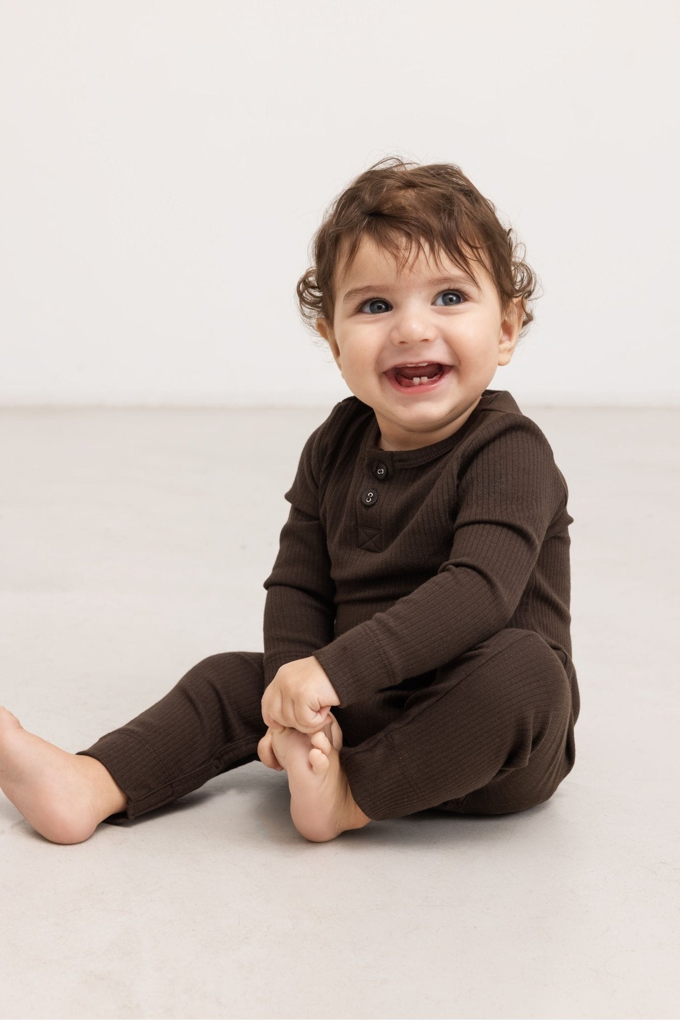 Tee LS | Modal - Dark Roast van MarMar Copenhagen | Kids Conceptstore Le Fanfare