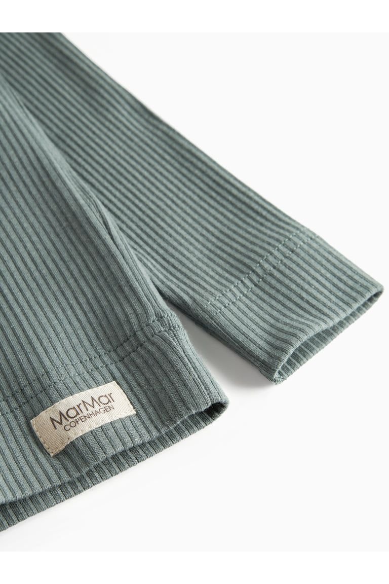 Tee LS - Modal - Dusty Green van MarMar Copenhagen | Kids Conceptstore Le Fanfare