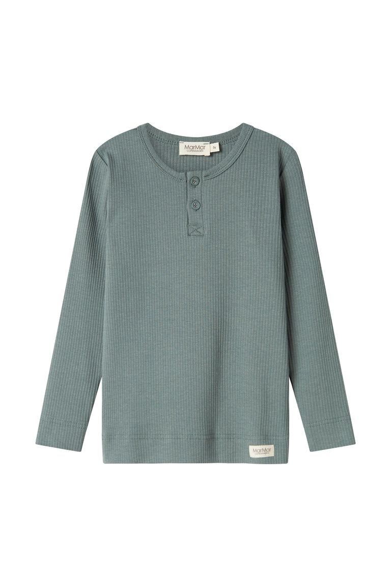 Tee LS - Modal - Dusty Green van MarMar Copenhagen | Kids Conceptstore Le Fanfare