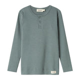 Tee LS - Modal - Dusty Green van MarMar Copenhagen | Kids Conceptstore Le Fanfare