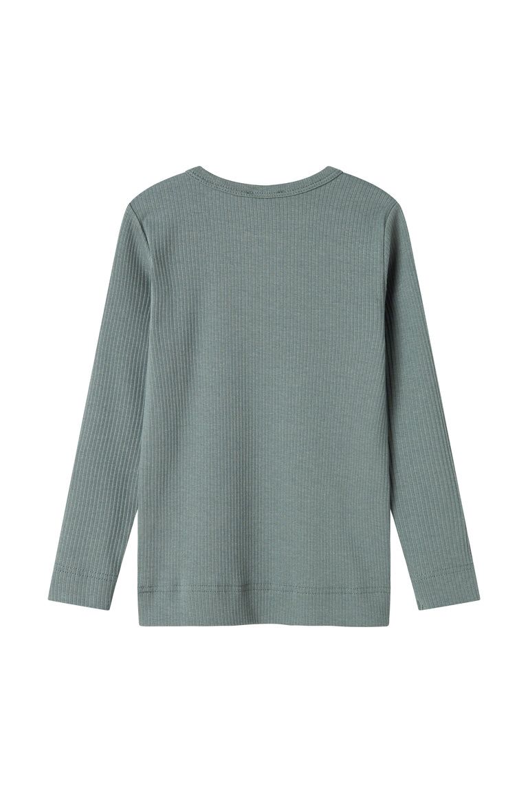Tee LS - Modal - Dusty Green van MarMar Copenhagen | Kids Conceptstore Le Fanfare