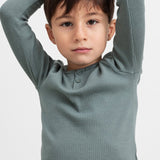 Tee LS - Modal - Dusty Green van MarMar Copenhagen | Kids Conceptstore Le Fanfare