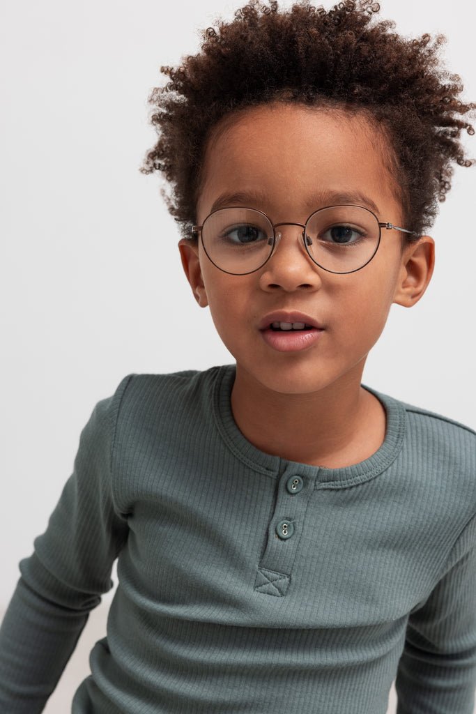 Tee LS - Modal - Dusty Green van MarMar Copenhagen | Kids Conceptstore Le Fanfare