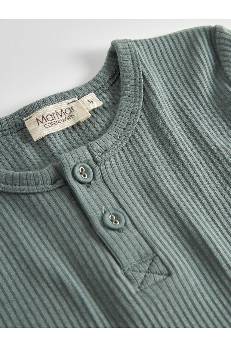 Tee LS - Modal - Dusty Green van MarMar Copenhagen | Kids Conceptstore Le Fanfare