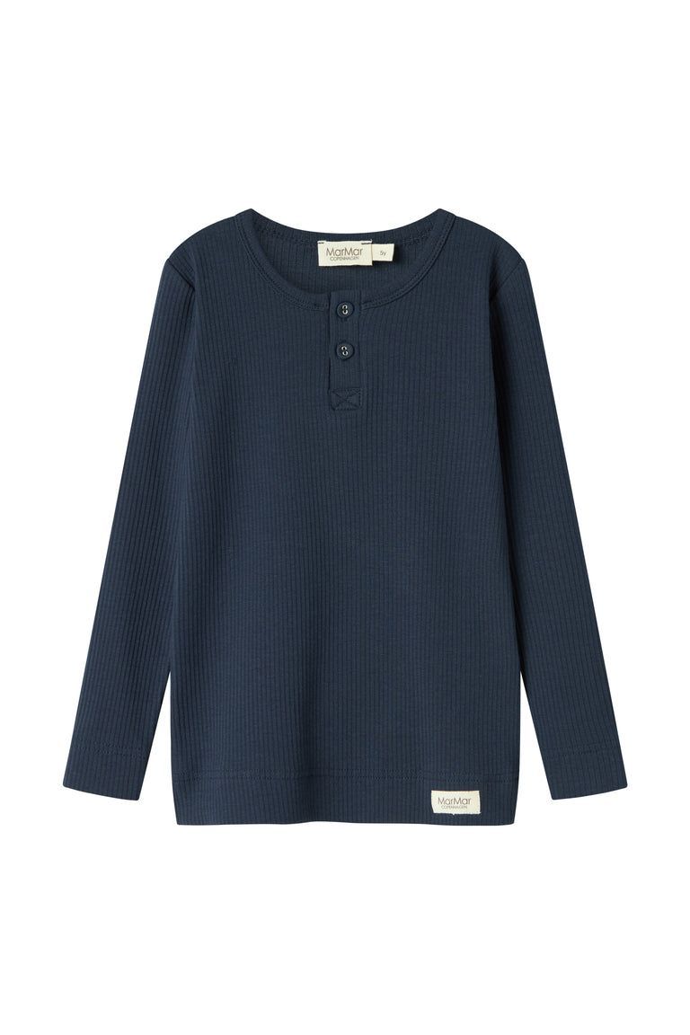 Tee LS - Modal - Pilot Navy van MarMar Copenhagen | Kids Conceptstore Le Fanfare