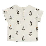 Tee Shirt Imprime - Border Creme van Emile et Ida | Kids Conceptstore Le Fanfare