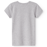Tee SS - Modal Melange - Light Grey Melange van MarMar Copenhagen | Kids Conceptstore Le Fanfare