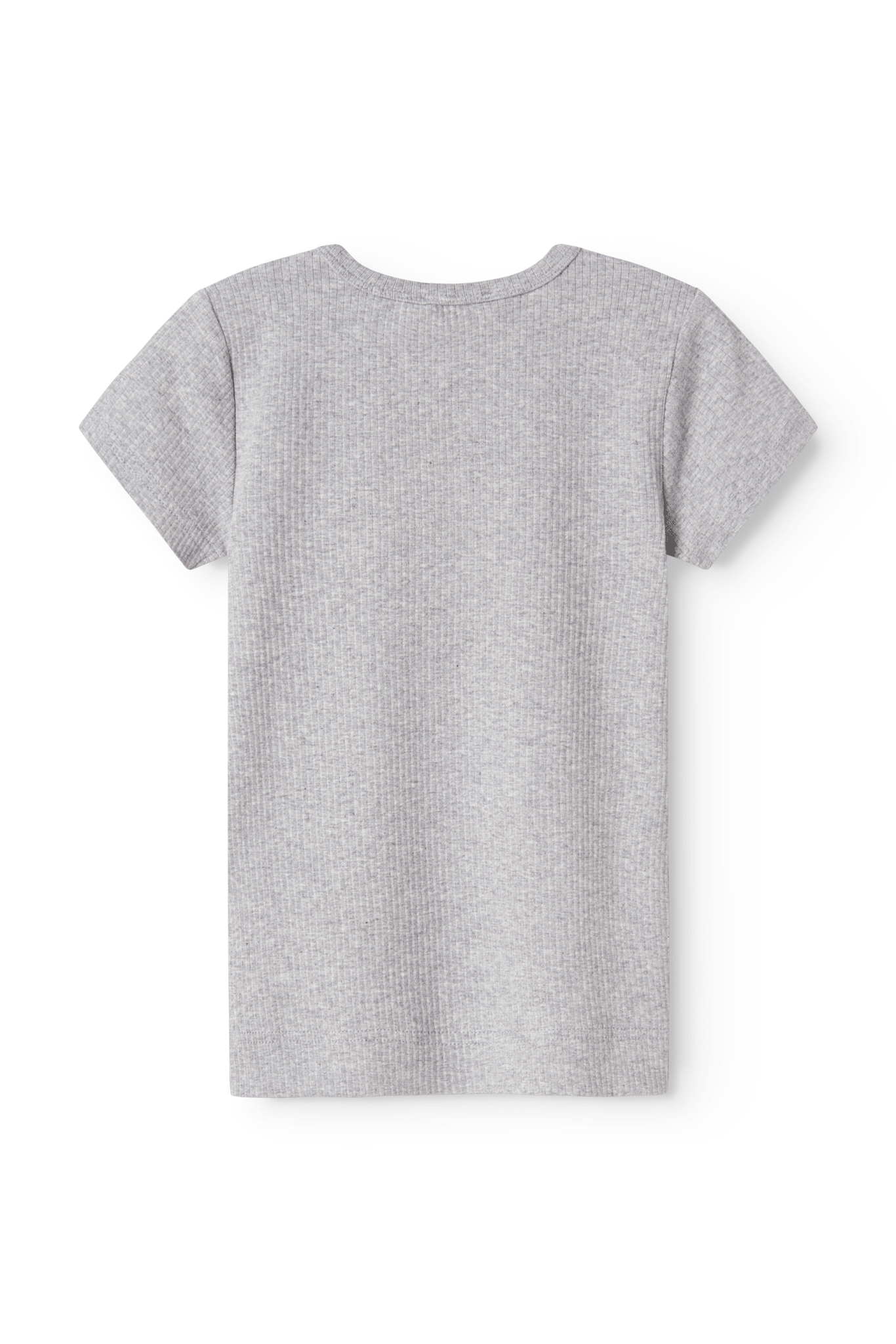 Tee SS - Modal Melange - Light Grey Melange van MarMar Copenhagen | Kids Conceptstore Le Fanfare