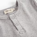 Tee SS - Modal Melange - Light Grey Melange van MarMar Copenhagen | Kids Conceptstore Le Fanfare