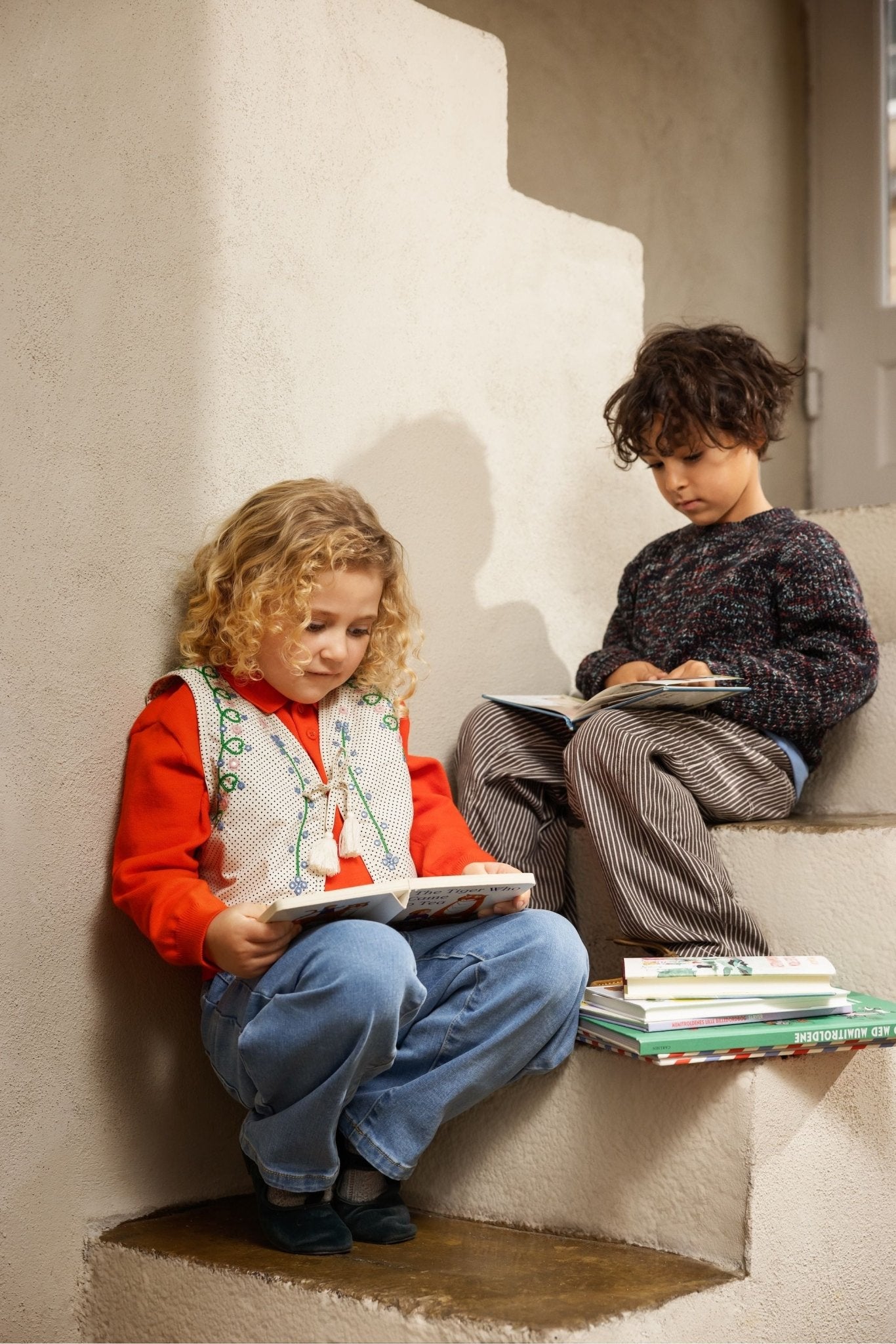 Teno Polo | Cotton Knit Plain - Grapefruit van MarMar Copenhagen | Kids Conceptstore Le Fanfare