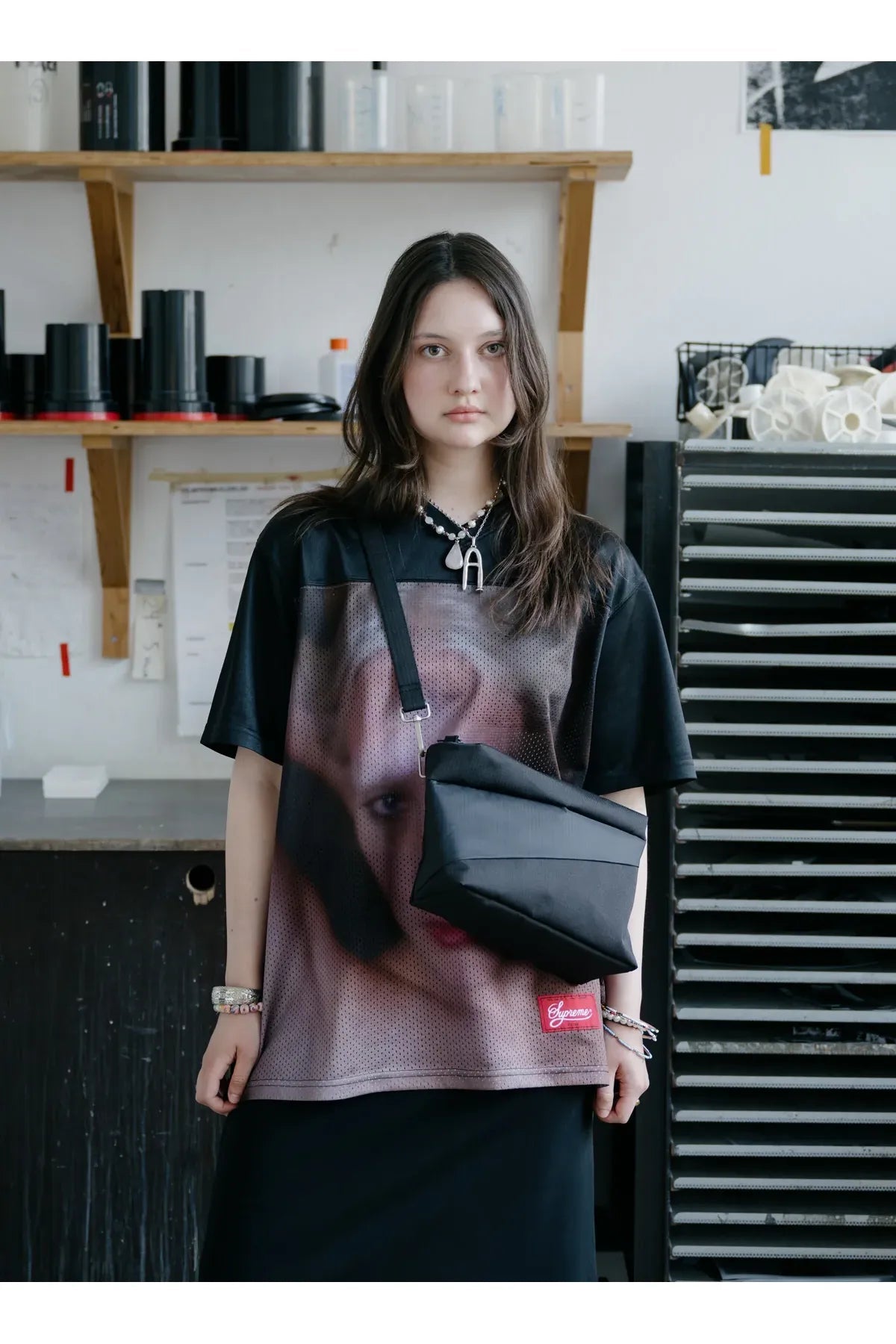 The New Bum Bag Black & Black Medium van SUSAN BIJL | Kids Conceptstore Le Fanfare