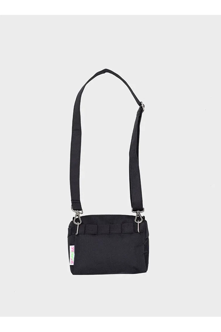 The New Bum Bag Black & Black Small van SUSAN BIJL | Kids Conceptstore Le Fanfare