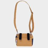 The New Bum Bag Camel & Navy Small van SUSAN BIJL | Kids Conceptstore Le Fanfare