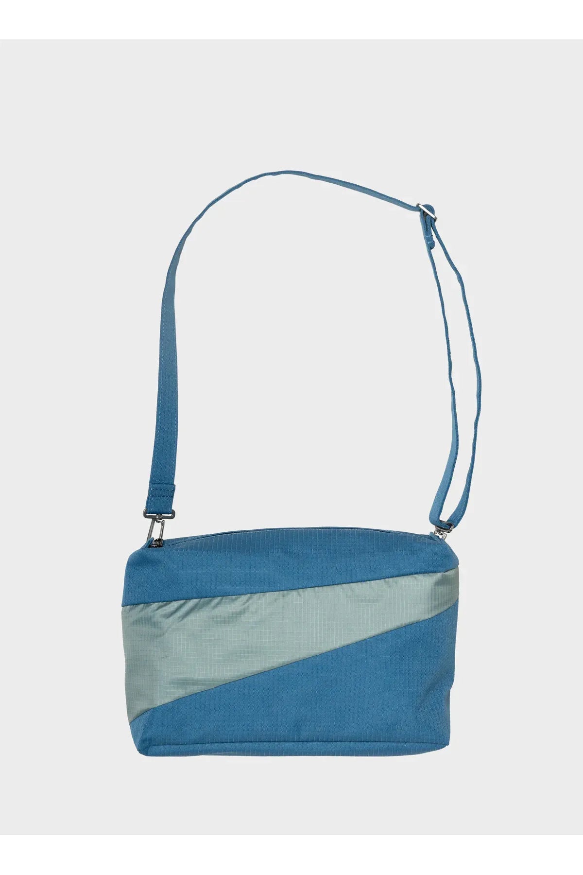 The New Bum Bag Dark Petrol & Grey Medium van SUSAN BIJL | Kids Conceptstore Le Fanfare