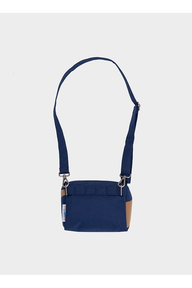 The New Bum Bag Navy & Camel Small van SUSAN BIJL | Kids Conceptstore Le Fanfare