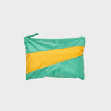 The New Pouch Holly Green & Calendula Medium van SUSAN BIJL | Kids Conceptstore Le Fanfare