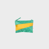 The New Pouch Holly Green & Calendula Small van SUSAN BIJL | Kids Conceptstore Le Fanfare