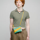The New Pouch Holly Green & Calendula Small van SUSAN BIJL | Kids Conceptstore Le Fanfare