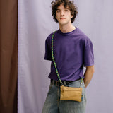 The New Pouch Mono Camel Small van SUSAN BIJL | Kids Conceptstore Le Fanfare