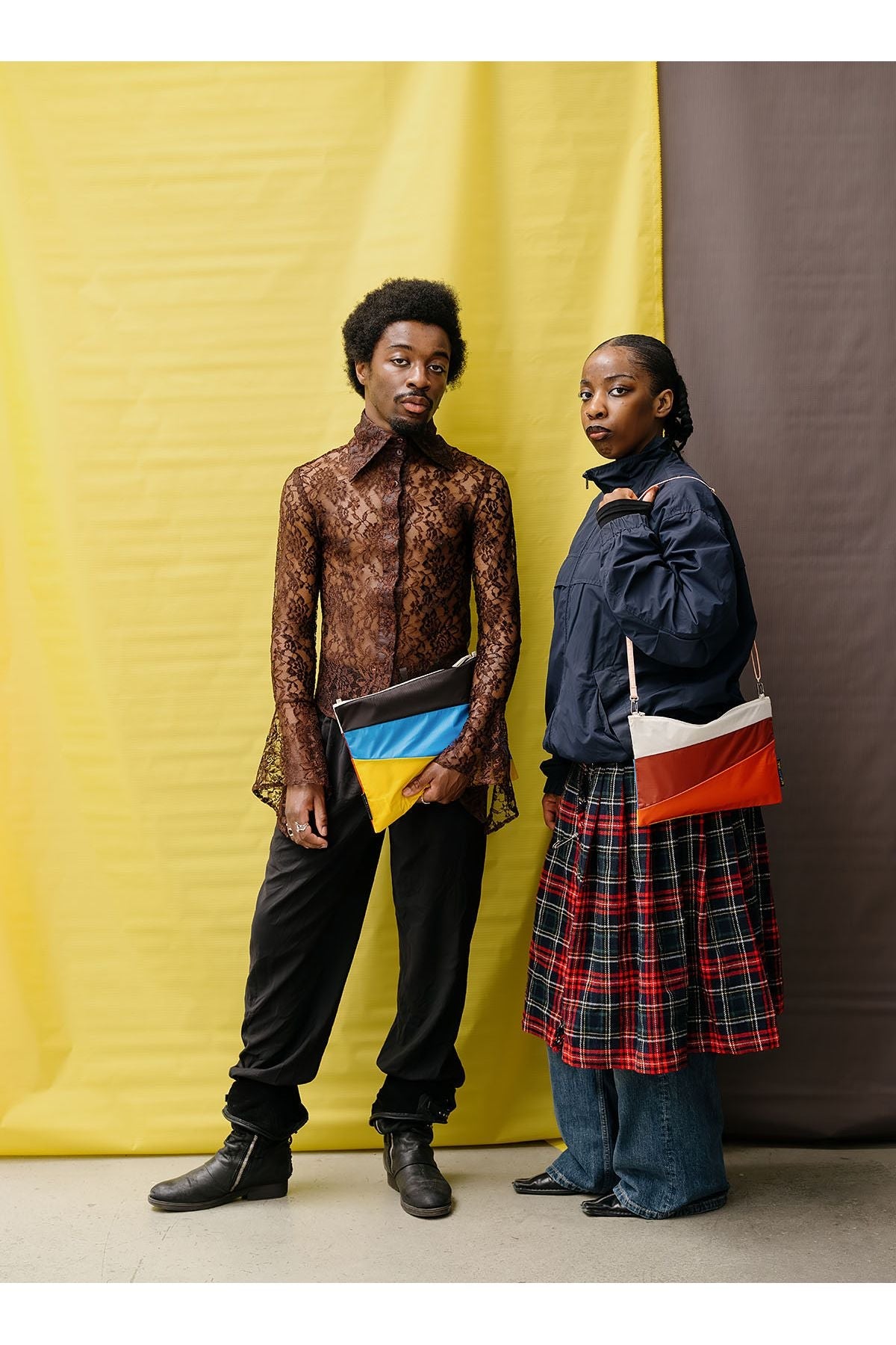 The New Pouch Multi Oxyde Large van SUSAN BIJL | Kids Conceptstore Le Fanfare
