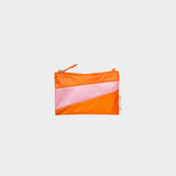 The New Pouch Orange & Pink Panther Small van SUSAN BIJL | Kids Conceptstore Le Fanfare