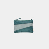 The New Pouch Pine & Grey Small van SUSAN BIJL | Kids Conceptstore Le Fanfare