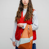 The New Shopping Bag Cinnamon & Surf Spray Medium van SUSAN BIJL | Kids Conceptstore Le Fanfare